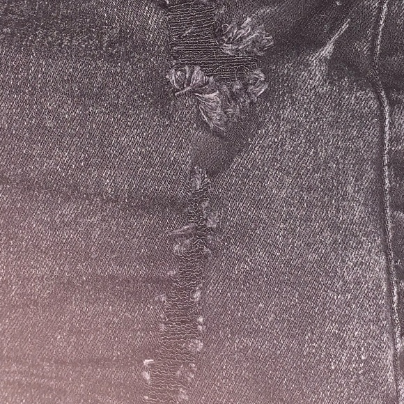 Schwiing Apparel woman’s 3/4 ankle distress jeans 31 NWT Eco friendly - Picture 9 of 12